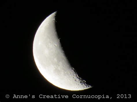 annes creative cornucopia  moon photograph