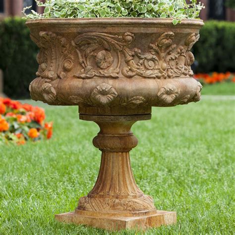 smithsonian cast stone urn planter urn planters garden urns outdoor