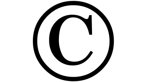 copyright logo symbol meaning history png brand