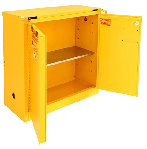 amazoncom securall flammable liquids safety cabinets yellow industrial scientific