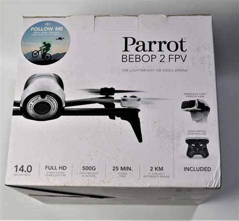 original parrot bebop  drone cardboard box genuine droneoptix parts