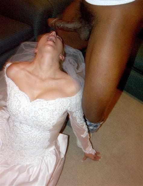 cuckwifey being unfaithful on her wedding night mmmmm interracial sex