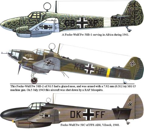 Focke Wulf Fw 58 Aircraft Of World War Ii Forums