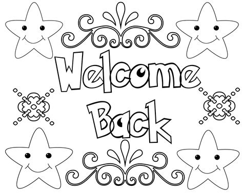 welcome home daddy coloring pages