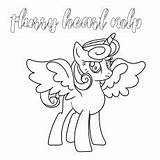 Pony Coloring Flurry Little Heart Pages Color Mlp Toddler Will Colouring Birthday Cartoon sketch template