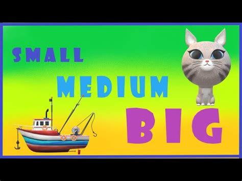 learn small medium large youtube