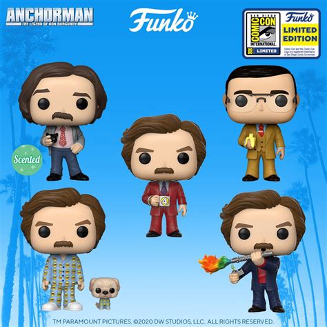 sdcc 2020 reveals pop movies anchorman funkopop