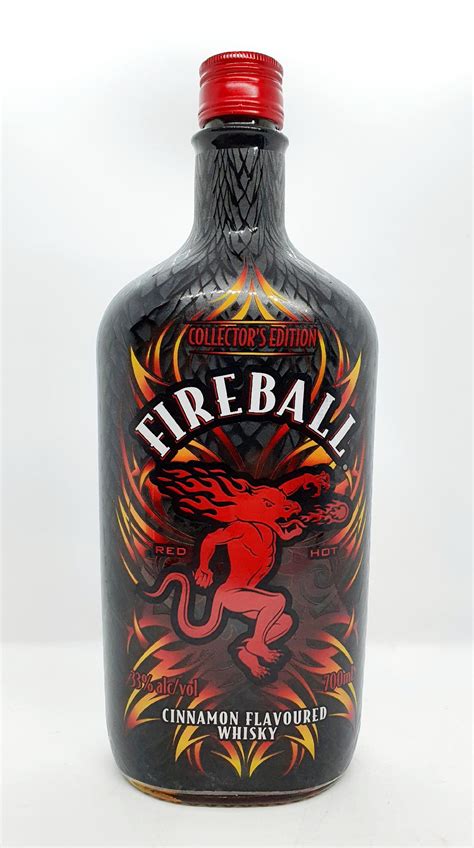 fireball cinnamon whisky limited edition bottle ml   abv