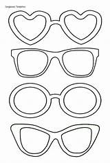 Coloring Sunglasses Color Pages Printable Getcolorings Print sketch template