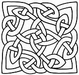 Celtic Coloring Pages Knot Knots Printable Designs Drawing Simple Patterns Cross Line Color Colouring Getdrawings Trinity Sheets Print Getcolorings Knotwork sketch template