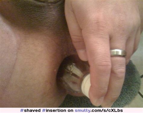 Insertion Bottle Stuffed Assplay Closeup Ring