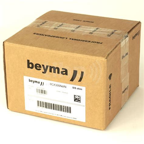 Coaxial Speaker Beyma 8cx300nd N 8 8 Ohm 8 Inch