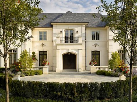 french chateau traditional exterior chicago  michael hershenson architects