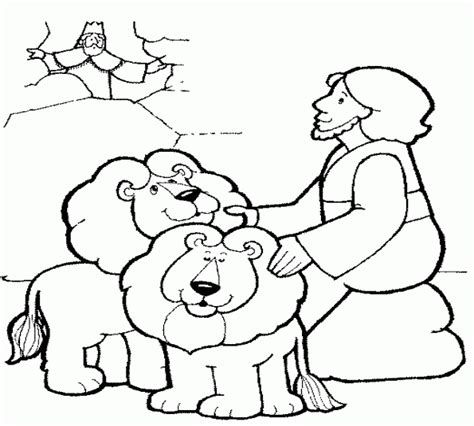 high resolution coloring daniel   lions den coloring pages