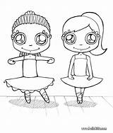 Coloring Pages Dance Popular sketch template