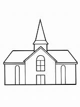Church Lds Clipart Drawing Coloring House Clip Building Meetinghouse Pages Chapel Simple Meeting Sketch Background Christ Line Printable Cliparts Roof sketch template