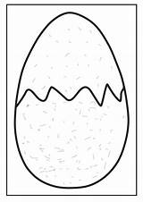 Egg Coloring Dinosaur Pages Template Eggrolls Easter Print Lazy Clipartmag Sketch Search sketch template