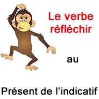 le verbe reflechir au present de lindicatif exercice de francais ce