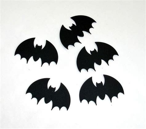 large black bat cut outs table decoration bat cut  halloween