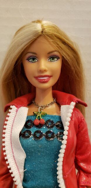 Barbie Summer Candy Glam Doll Strawberry Blonde Hair W Red Streaks Ebay