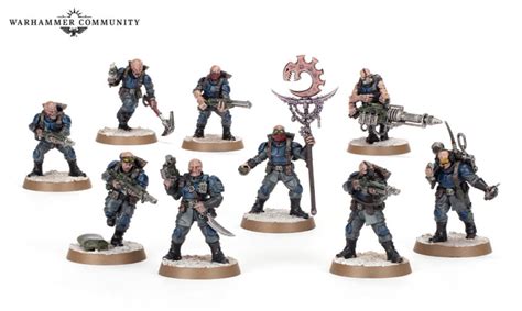 cadian kitbashes transforming   shock troops  cultists