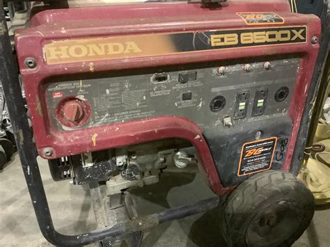 honda eb  gas generator  auctions