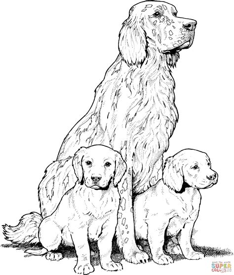printable realistic puppy coloring pages