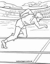 Sprinter Malvorlage Leichtathletik Ausmalbilder Malvorlagen Laufen Seite Bildes Anklicken öffnet Setzt sketch template