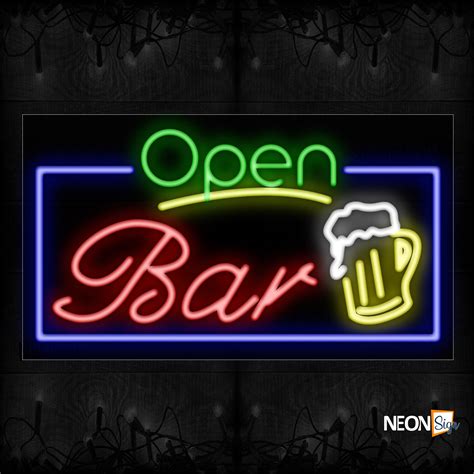custom  neon bar signs