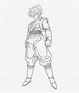 Goku Coloring Rose Drawing Super Saiyan Pages Pngkey Popular Comments sketch template