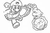 Nintendo Coloring Pages Drawing Getdrawings Super sketch template