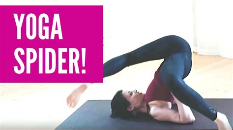 yoga spider tutorial youtube