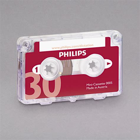 philips lfh mini cassette tapes  minute audio pack