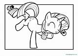 Pony Coloring Little Sweetie Belle Pages Color Getcolorings Getdrawings sketch template