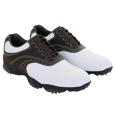footjoy mens fj originals leather waterproof spiked golf shoes