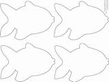 Fish Printable Cutouts Coloring Popular Template sketch template