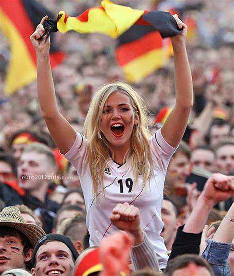 a gallery of sexy german soccer fans the cute sexy and