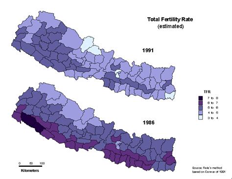 Nepal Demo Gis And Population