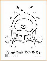 Coloring Porgie Georgie Crying Cry Made Pages Makingartfun Designlooter Printable Nursery Choose Board Printables Rhymes 332px 44kb sketch template