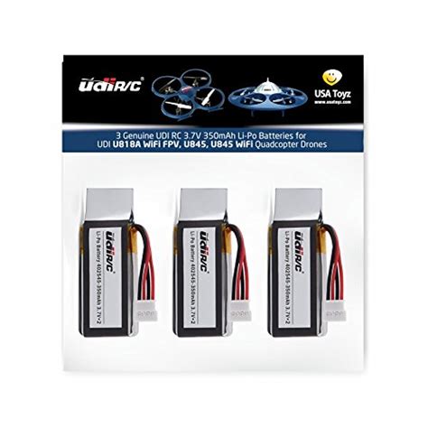 genuine udi rc  mah rechargeable li po batteries  usa toyz