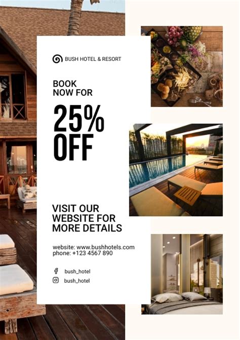 hotel booking   discount postermywall