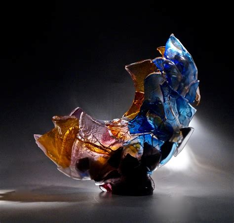 Saddleback By Caleb Nichols Art Glass Sculpture Artful Home In 2022