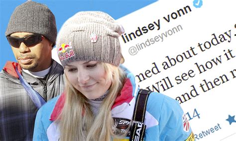 Tiger Woods Supports Girlfriend Lindsey Vonn After Yet Another Fall