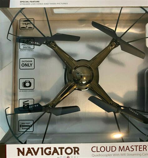 propel navigator cloud master drone quadrocopter wifi  camera nv   sale