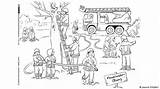 German Coloring Learn Refugee Volunteer Via Why Book Kids Dw Refugees sketch template