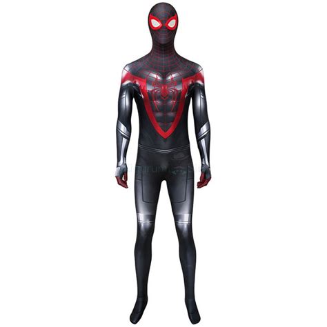 Adult Spiderman Jumpsuit Spider Man Miles Morales Cosplay