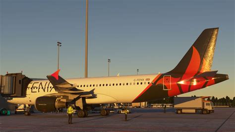 microsoft flight simulator fenix airbus  edinburgh airport   screenshots tehran