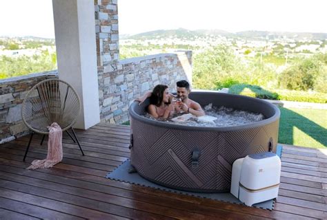 Mspa Mono 6 4 Bathers Inflatable Hot Tub Spa Jacuzzi Cover Home Holiday