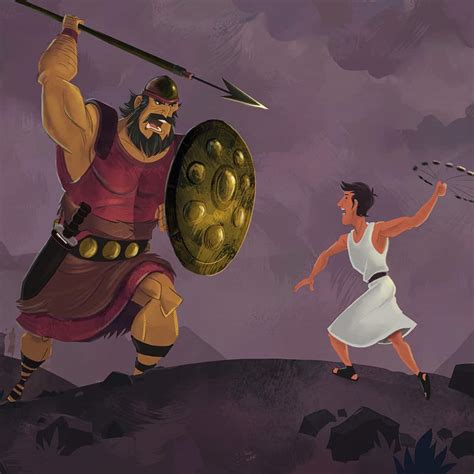 Free Printable David And Goliath Bible Activities On Sunday School Zone