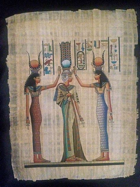 Authentic Handmade Egyptian Papyrus Art Painting Art